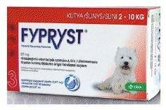 FYPRYST Spot on Dog 2-10kg 0,67ml