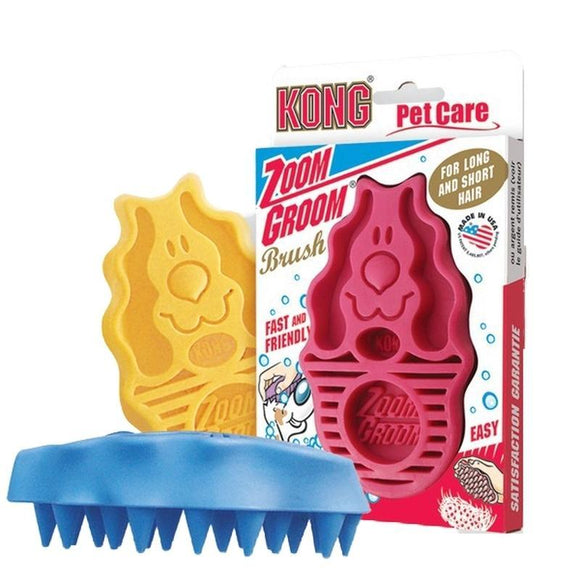 KONG ZoomGroom Boysenberry Comb